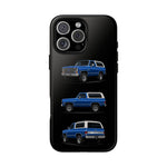 Blue K5 Blazer Off-Road SUV Tough Phone Case for Chevy Truck Fans