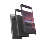 Soft White C3 Corvette Mauve Sky Phone Case