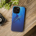Blue Marlin Open Water Phone Case, Deep Sunbeam Tough Cover