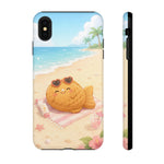 Taiyaki Beach Day Kawaii Tough Phone Case