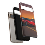 Red C4 ZR-1 King of the Hill Art Tough Phone Case