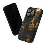 Dapper Cat Detective phone case | Tough Cases