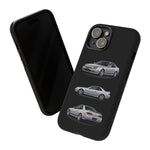 Silver Prelude Sports Coupe Tough Phone Case for JDM Fans