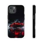 Z06 C8 Phone Case, Red Smoke Studio Reflection Cover