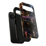 67 GTO Phone Case Purple, Rainy City Night Muscle Car Tough Cover