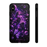 Chillout Floating Anime Girl Phone Case – Dreamy Vaporwave Aesthetic