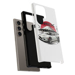 NSX Retro Mount Fuji Illustration JDM phone case | Tough Cover