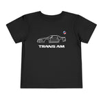 Toddler Firebird 3rd Gen Outline T-Shirt, Retro Auto Graphic Tee
