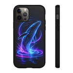 Neon Holographic Whale Phone Case | Tough Case