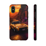 Retro Sunset Datsun 240z Car phone case | Tough Cover