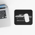 Classic 67 Cougar Muscle Car Mouse Pad | Retro Car Illustration