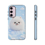 Samoyed Kawaii Snowball Chibi Pet Dog Breed Art Tough Phone Case