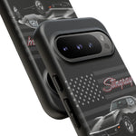 C3 Stingray Phone Case Black Sports Car Tough Cover Gift