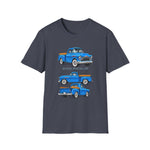 1957 Chevy 3100 Classic Truck T-Shirt | Vintage Pickup Trio Illustrations