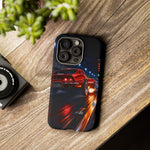 C3 Drag Strip Launch Night Phone Case Muscle Car Tough Case