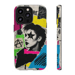 Punk Rock Star Phone Case | Graffiti Collage Anarchy Design