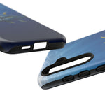 Yellowfin Tuna Phone Case, Deep Blue Water Tough Cover, Gift