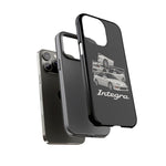 Integra Type R White JDM Collage Tough Phone Case Cover Gift