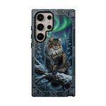 Norwegian Forest Cat Nordic Art Tough Phone Case