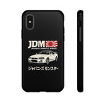 R34 Skyline GT-R JDM Rising Sun Tough Phone Case Cover Gift