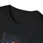 1970 Camaro Shirt Restomod Muscle Car Patriotic USA Flag Vintage American Muscle Graphic T-Shirt