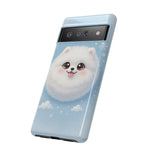 Samoyed Kawaii Snowball Chibi Art Tough Phone Case