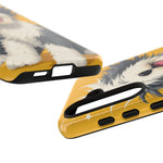 Sheepdog Hair Flip Phone Case Funny Dog Lover Gift