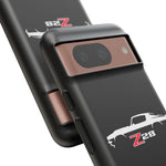 1970 Camaro Z28 White Silhouette Tough Phone Case Cover Gift