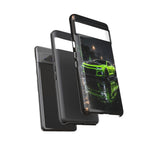 Camaro ZL1 Neon Green Muscle Car phone case | Tough Cover