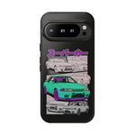 R32 Skyline GT-R Manga Style JDM Tough Phone Case Cover Gift