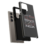 NSX Dual View Black Red JDM Sports Car Tough Phone Case Gift