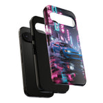 Skyline GT-R Tokyo Rain JDM Night Art Tough Phone Case