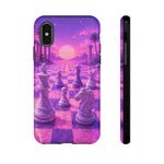 Pastel Chess Infinite Board Vaporwave Art Tough Phone Case