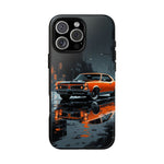 1966 GTO Orange Rainy City Tough Phone Case Cover Gift Art