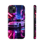 Silvia S15 Neon City JDM Car Phone Case | Tough Cover