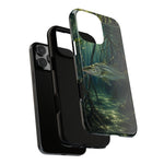 Snook Phone Case, Mangrove Sunbeam Painterly Marine Art Cover, Gift