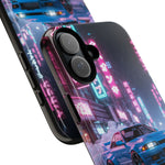 Skyline GT-R Tokyo Rain JDM Night Art Tough Phone Case