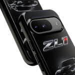 ZL1 Camaro phone case | tough phone case, black muscle car design