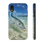 Bonefish Shrimp Take Phone Case Saltwater Fishing Gift for Anglers