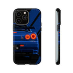 R34 Skyline Afterburner Rear GT-R Tough Phone Case for JDM Fans