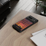 Silverado sunset truck Phone Case | Retro pickup silhouette