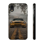 Camaro Z28 Phone Case, Gold 77 Foggy Country Road Cover