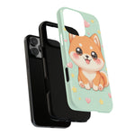 Shiba Inu Kawaii Chibi Smile Pet Dog Art Tough Phone Case