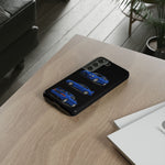 Tough Phone Case - Blue Celica GT-Four JDM Rally Car Multi View Art