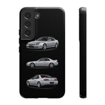 Silver Prelude Sports Coupe Tough Phone Case for JDM Fans