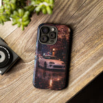 MK4 Supra Rainy Night Blossom Tough Phone Case - Wet Reflection