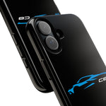 Rapid Blue C8 Phone Case for Chevy Fans, Tough Protective Cover