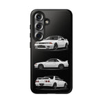 R32 Skyline Phone Case White, Three-View Vector Cover, Gift GTR Fans