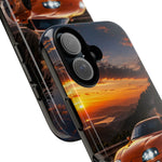 Supra MK4 Orange Touge Night JDM Speed Art Tough Phone Case