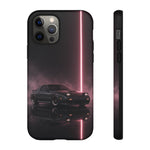 FC RX-7 Pink Neon Fog Column Tough Case